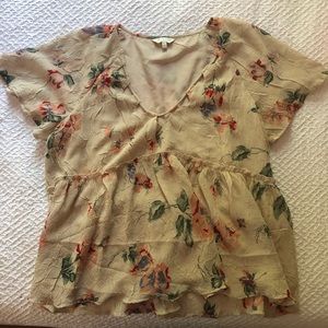 Lucky Brand Floral Top
